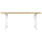 Tavolo da Pranzo 180x90x76 cm in Legno Massello di Mango Tavolo da Pranzo 180x90x76 cm in Legno Massello di Mango