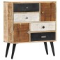Credenza 70x30x78 cm in Legno Massello di Mango Credenza 70x30x78 cm in Legno Massello di Mango