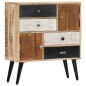 Credenza 70x30x78 cm in Legno Massello di Mango Credenza 70x30x78 cm in Legno Massello di Mango