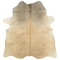 Tappeto in Vera Pelle Bovina 150x170 cm Beige Tappeto in Vera Pelle Bovina 150x170 cm Beige