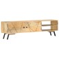 vidaXL Mobile Porta TV 140x30x40cm in Legno Massello di Mango vidaXL Mobile Porta TV 140x30x40cm in Legno Massello di Mango