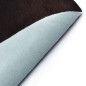 Tappeto in Vera Pelle Bovina Nero 150x170 cm Tappeto in Vera Pelle Bovina Nero 150x170 cm
