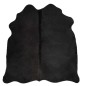 Tappeto in Vera Pelle Bovina Nero 150x170 cm Tappeto in Vera Pelle Bovina Nero 150x170 cm