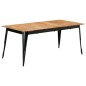 Tavolo da Pranzo 180x90x76 cm in Legno Massello di Acacia Tavolo da Pranzo 180x90x76 cm in Legno Massello di Acacia