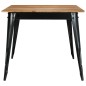 Tavolo da Pranzo 180x90x76 cm in Legno Massello di Acacia Tavolo da Pranzo 180x90x76 cm in Legno Massello di Acacia