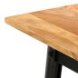 Tavolo da Pranzo 180x90x76 cm in Legno Massello di Acacia Tavolo da Pranzo 180x90x76 cm in Legno Massello di Acacia