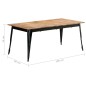 Tavolo da Pranzo 180x90x76 cm in Legno Massello di Acacia Tavolo da Pranzo 180x90x76 cm in Legno Massello di Acacia