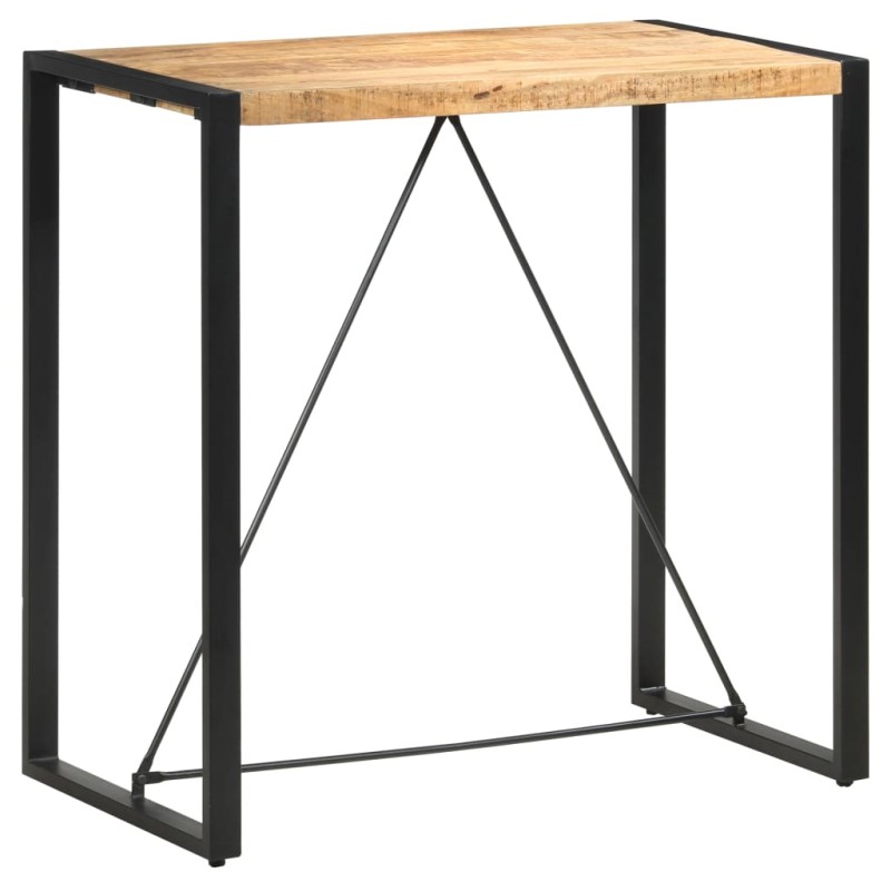 Tavolo da Bar 110x60x110 cm in Legno Massello di Mango Tavolo da Bar 110x60x110 cm in Legno Massello di Mango