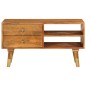 Mobile Porta TV 85x35x47 cm in Legno Massello di Mango Mobile Porta TV 85x35x47 cm in Legno Massello di Mango