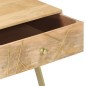 Tavolino da Caffè 95x50x42 cm in Legno Massello di Mango Tavolino da Caffè 95x50x42 cm in Legno Massello di Mango