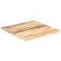 Piano Tavolo in Legno Massello di Mango 25-27 mm 70x70 cm Piano Tavolo in Legno Massello di Mango 25-27 mm 70x70 cm