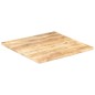 Piano Tavolo in Legno Massello di Mango 25-27 mm 70x70 cm Piano Tavolo in Legno Massello di Mango 25-27 mm 70x70 cm