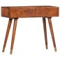 Tavolo Consolle 90x35x76 cm Legno Massello d'Acacia