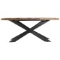 Tavolo da Pranzo 180x90x76 cm in Legno Massello di Recupero Tavolo da Pranzo 180x90x76 cm in Legno Massello di Recupero