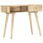 Tavolo Consolle 90x45x75 cm in Legno Massello di Mango Tavolo Consolle 90x45x75 cm in Legno Massello di Mango