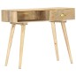Tavolo Consolle 90x45x75 cm in Legno Massello di Mango Tavolo Consolle 90x45x75 cm in Legno Massello di Mango