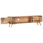 Mobile Porta TV 140x30x40cm in Legno Massello di Sheesham Mobile Porta TV 140x30x40cm in Legno Massello di Sheesham