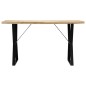 Tavolo da Pranzo 140x80x76 cm in Legno Massello di Mango Tavolo da Pranzo 140x80x76 cm in Legno Massello di Mango