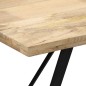 Tavolo da Pranzo 140x80x76 cm in Legno Massello di Mango Tavolo da Pranzo 140x80x76 cm in Legno Massello di Mango