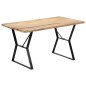 Tavolo da Pranzo 140x80x76 cm in Legno Massello di Mango Tavolo da Pranzo 140x80x76 cm in Legno Massello di Mango
