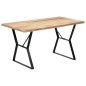 Tavolo da Pranzo 140x80x76 cm in Legno Massello di Mango Tavolo da Pranzo 140x80x76 cm in Legno Massello di Mango