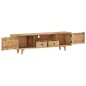 Mobile Porta TV 140x30x40 cm in Legno Massello di Mango Mobile Porta TV 140x30x40 cm in Legno Massello di Mango