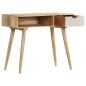 Tavolo Consolle 89x44x76 cm in Legno Massello di Mango Tavolo Consolle 89x44x76 cm in Legno Massello di Mango