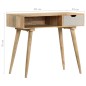 Tavolo Consolle 89x44x76 cm in Legno Massello di Mango Tavolo Consolle 89x44x76 cm in Legno Massello di Mango