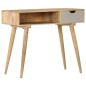 Tavolo Consolle 89x44x76 cm in Legno Massello di Mango Tavolo Consolle 89x44x76 cm in Legno Massello di Mango