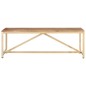 vidaXL Tavolino da Salotto 120x60x40cm in Legno Massello vidaXL Tavolino da Salotto 120x60x40cm in Legno Massello