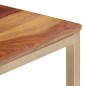 vidaXL Tavolino da Salotto 120x60x40cm in Legno Massello vidaXL Tavolino da Salotto 120x60x40cm in Legno Massello