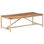 vidaXL Tavolino da Salotto 120x60x40cm in Legno Massello vidaXL Tavolino da Salotto 120x60x40cm in Legno Massello