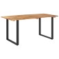 Tavolo da Pranzo 154x80x76 cm in Legno Massello di Acacia Tavolo da Pranzo 154x80x76 cm in Legno Massello di Acacia