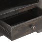 Mobile Porta TV Nero 120x30x45 cm in Legno Massello di Mango Mobile Porta TV Nero 120x30x45 cm in Legno Massello di Mango