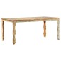 Tavolo da Pranzo 180x90x76 cm in Legno Massello di Recupero Tavolo da Pranzo 180x90x76 cm in Legno Massello di Recupero