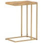 Tavolino di Servizio 35x45x65 cm in Legno Massello di Mango