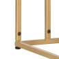 Tavolino di Servizio 35x45x65 cm in Legno Massello di Mango