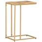 Tavolino di Servizio 35x45x65 cm in Legno Massello di Mango