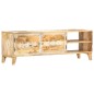 vidaXL Mobile Porta TV 120x30x40 cm in Legno Massello di Mango vidaXL Mobile Porta TV 120x30x40 cm in Legno Massello di Mango
