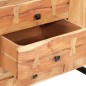 Credenza 150x40x75 cm in Legno Massello di Acacia Credenza 150x40x75 cm in Legno Massello di Acacia