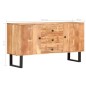 Credenza 150x40x75 cm in Legno Massello di Acacia Credenza 150x40x75 cm in Legno Massello di Acacia