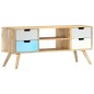 Mobile Porta TV 110x35x48 cm Legno Massello di Mango Mobile Porta TV 110x35x48 cm Legno Massello di Mango