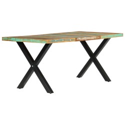 Tavolo da Pranzo 180x90x76 cm in Legno Massello di Recupero