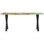 Tavolo da Pranzo 180x90x76 cm in Legno Massello di Recupero Tavolo da Pranzo 180x90x76 cm in Legno Massello di Recupero