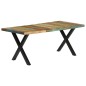 Tavolo da Pranzo 180x90x76 cm in Legno Massello di Recupero Tavolo da Pranzo 180x90x76 cm in Legno Massello di Recupero