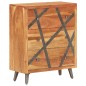 Credenza 60x30x75 cm in Legno Massello di Acacia Credenza 60x30x75 cm in Legno Massello di Acacia