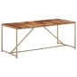 Tavolo da Pranzo 180x90x76 cm in Legno Massello di Sheesham Tavolo da Pranzo 180x90x76 cm in Legno Massello di Sheesham