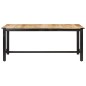 Tavolo da Pranzo 180x90x76 cm Legno Massello di Mango Grezzo