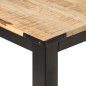Tavolo da Pranzo 180x90x76 cm Legno Massello di Mango Grezzo