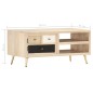 Tavolino da Caffè 90x45x40 cm in Legno Massello di Mango Tavolino da Caffè 90x45x40 cm in Legno Massello di Mango